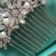 Wedding Hair Clips and Rhinestone Combs for Brides - Ladiestylelife.com