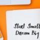 12 Days of Giveaways: Start Small / Dream Big (CLOSED) 