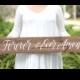 Forever and Ever Amen Wooden Sign, Photo Prop Sign, Rustic Wooden Wedding Sign, Farmhouse Decor