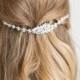 Bridal Hair Swag, Wedding Hair Jewelry, Wedding Headpiece