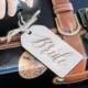 Bride & Groom Luggage Tags for Honeymoon Newlywed Suitcases - Tags for Luggage Wedding Gift for Bride and Groom (Item - LUG350)
