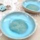 Light blue wedding , Something blue , Small ceramic bowl , Small ceramic dish ,  Wedding Gift , Hostess Gift, Mother's Day Gift