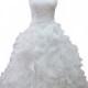 Ball Gown Bridal Dress with Piping