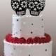 Day of the Dead/Dia De Los Muertos -  "Till Death" Wedding Cake Topper