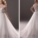 Strapless Sweetheart Embroidered Lace Appliques Ball Gown Wedding Dresses