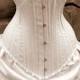 Bohemian Wedding Dress Perfect for Steampunk Weddings Rustic Weddings bustle skirt and corset, victorian boho bohemian rustic womens dress