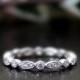 0.64 ct.tw Lovely Eternity Band Ring-Brilliant Cut Diamond Simulants-Bridal Ring-Wedding Ring-Promise-Stackable-925 Sterling Silver-R52716