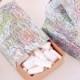 12个婚礼创意喜糖盒袋包装麻绳牛皮纸长方形喜糖盒 喜糖盒子TH031