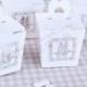 12pcs中式宗教仪式糖果盒 爆款白双喜婚庆TH015创意DIY喜糖袋纸盒