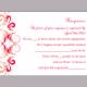 DIY Wedding RSVP Template Editable Word File Instant Download Rsvp Template Printable RSVP Cards Peach Pink Rsvp Card Elegant Rsvp Card