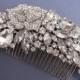 Wedding headpiece Bridal hair comb 1920's Wedding hair jewelry Bridal accessories Wedding hair comb Bridal hair jewelry Wedding heqadpiece