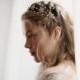 Wedding hair jewelry crown - Noble Anne no 2068