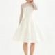 Long Sleeve Knee Length Civil Wedding Dress - Lotta Dress