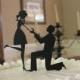 Engagement Cake Topper - Mary