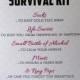 Groom Survival Kit (Instant Download) 5 by 7