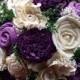 Sola Flower Bouquet - Wedding Flowers - Bridal Bouquet