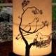 Candle Holder-Wedding-Shoji Candle Lantern Dove design-Peace-Peace on Earth-Be Peace-Gandhi-Love-spring gift-blossoms-doves-Springtime decor