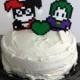 Cake Topper Set - Joker and Harley Quinn