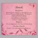 DIY Rustic Wedding Details Card Template Editable Word File Instant Download Printable Vintage Fuchsia Pink Details Card Leaf Enclosure Card