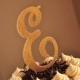 Initial Cake Topper.  Ships in 2-5 Business Days.