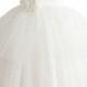 Polka Dot Tulle Off White Bow Dream Flower Girl's Dress