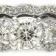 Round cut diamond engagement ring and band antique style filigree 2.52ctw
