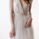 Maxi tulle and sequins wedding dress by Blushfashion