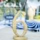 Glitter Wedding Table Numbers - Gold Silver Glitter Wedding Table Numbers for Wedding Decor - Handmade Beautiful (Item - GLI120)