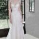 A-Line Backless Floor-Length Beading Lace Sweetheart Bridal Gown