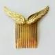 Gold Wings Hair Comb Wings Hair Pin Bridal Hair Comb Bridal Hair Accessories Angel Wings Bird Wings Costume Hair Pin Gold Hair Comb