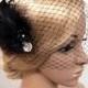 1920s Comb, Flapper Comb, Bridal Comb, Flapper Veil, Bridal Veil, Fascinator, Flapper Headpiece, Bridal Headpiece, Gatsby Fascinator