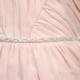Thin Bridesmaids Belt Bridal Belt Bridal headband Wedding Belt Crystal Rhinestone Belt Pink Bridal Sash belt Dressy Belt