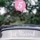 Just Married Next Stop Happily Ever After Wedding Car Window Decal Multiple Styles Wedding Decoration Wedding Gift Wedding Decal Style 5-8