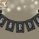 Printable Wedding Banner CARDS - DIY chalkboard Wedding sign for your Cards box or display