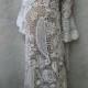 Crochet dress Crochet maxi dress Handmade White Dress wedding dress Crochet white dress irish lace dress cotton Dress crochet wedding gown
