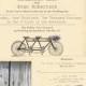 Tandem Bicycle Wedding Invitation, Custom Printable, Tandem Bike Rustic Wedding, Vintage Bicycle Invitation, Wedding Suite