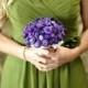 Purple Button Bouquet / wedding bouquet / alternative bouquet / button bridesmaid bouquet