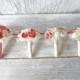 Coral and natural Sola flower wedding package/ Deposit payment for dbrannon89