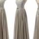 Bridesmaid Dress Grey Color Wide Strap Sequin beaded Lace Applique Sweetheart Neck Lace Up Back Floor Length Bridesmaid Gown
