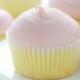 Lemon Cupcakes With Strawberry Buttercream
