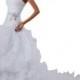 Organza Beaded Sweetheart Lace Up Wedding Dress
