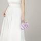 Chiffon A-line with Beaded Lace on Empire Waist Wedding Dress