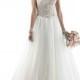 Sweetheart Beaded Bodice A-Line Bridal Gown