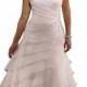 A-line Princess Sweetheart Court Train Tulle Lace Wedding Dress