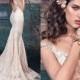 Galia Lahav Bridal Spring Wedding Dresses 2016 Stunning Mermaid Lace Wedding Dresses V Neck Backless Court Train Wedding Dresses Online with $137.96/Piece on Hjklp88's Store 