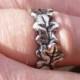 Oakleaf Silver Ring Especially Handmade by the Green Man