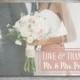 Boho Rustic Vintage Rose Pink Wedding Thank You Card Photo Postcard 