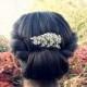 Amelia: Vintage Bridal Hair Comb