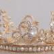 Diamonds Bridal Crown Head Pieces - lidress.com