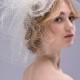 Beading Net Bridal Head Veil - lidress.com